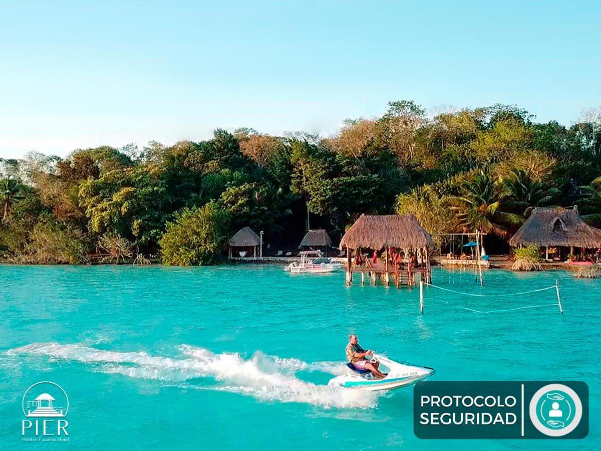 Hotel Wayak Bacalar - Todo Incluido Экстерьер фото