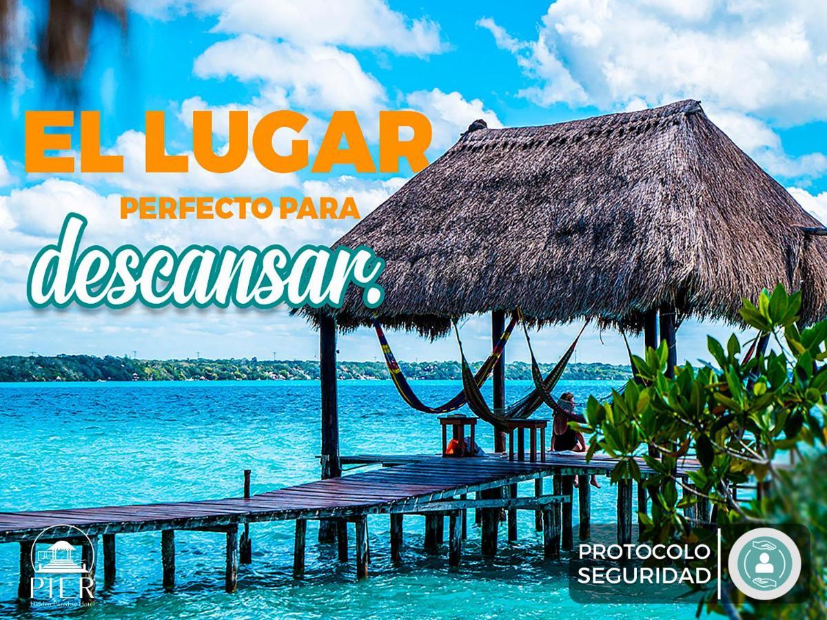 Hotel Wayak Bacalar - Todo Incluido Экстерьер фото