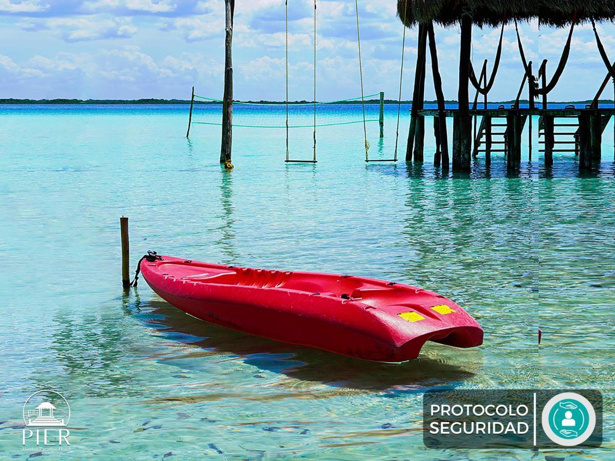 Hotel Wayak Bacalar - Todo Incluido Экстерьер фото