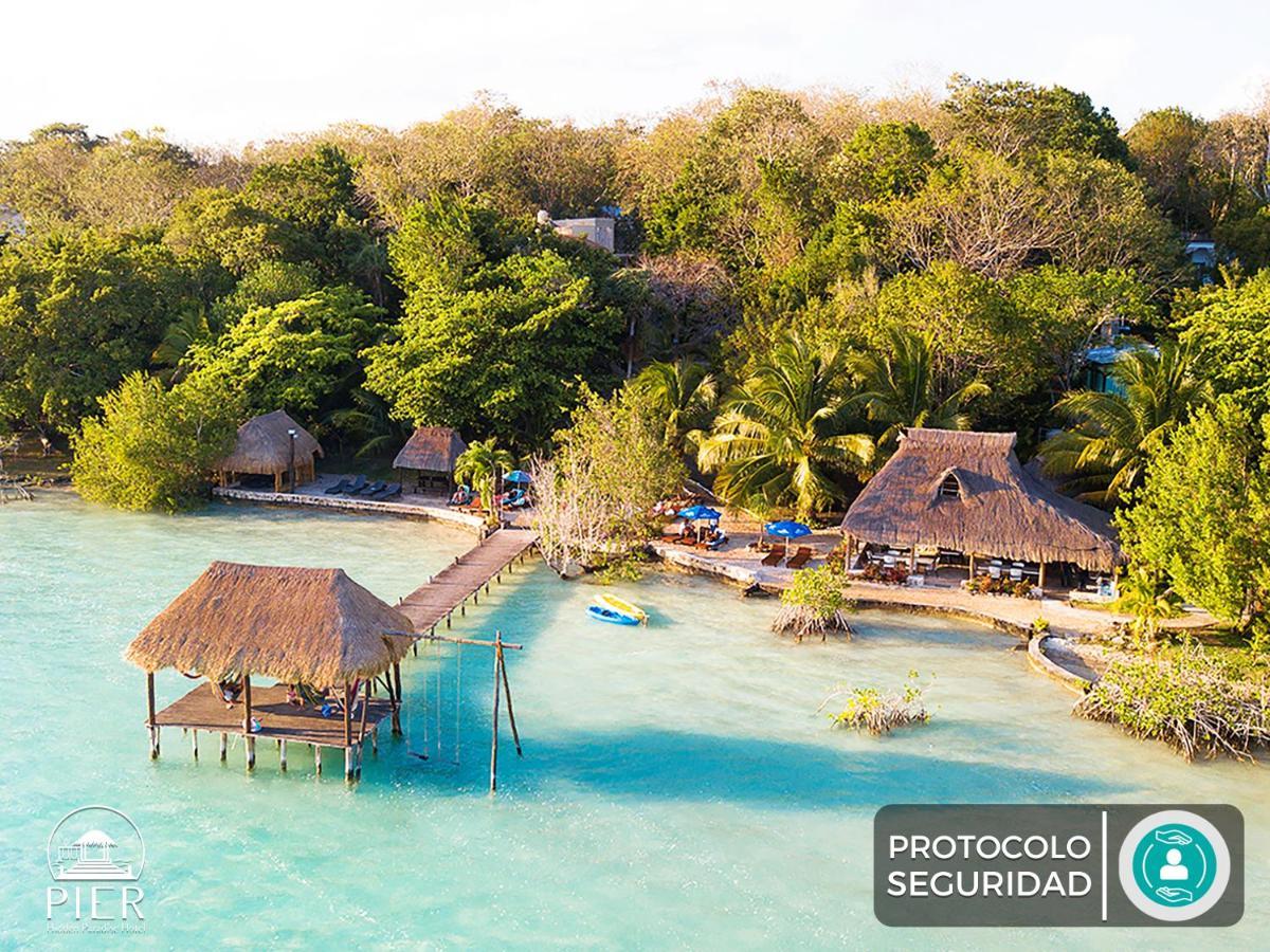 Hotel Wayak Bacalar - Todo Incluido Экстерьер фото