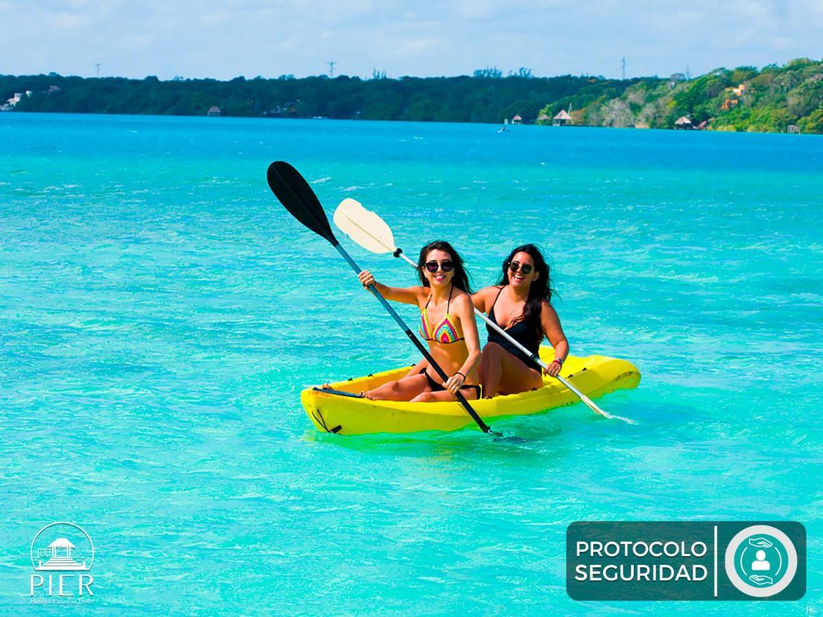 Hotel Wayak Bacalar - Todo Incluido Экстерьер фото