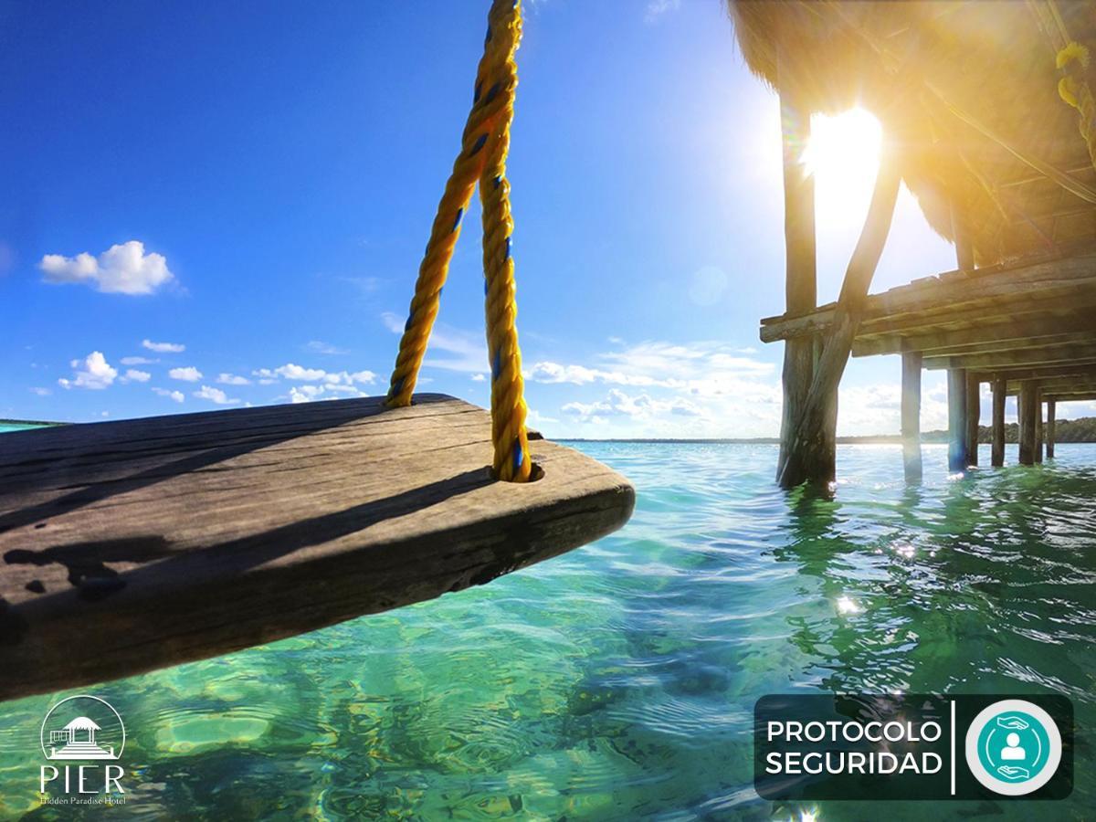 Hotel Wayak Bacalar - Todo Incluido Экстерьер фото