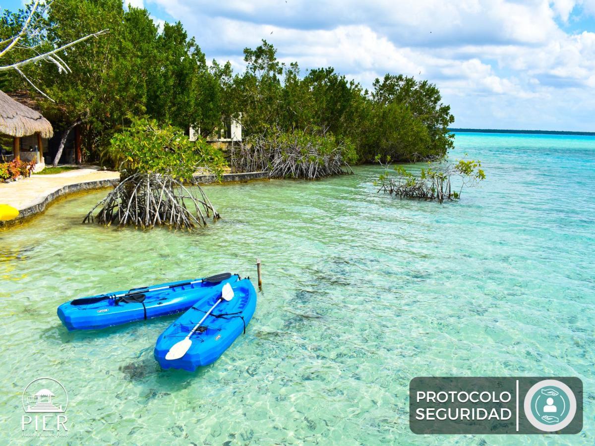 Hotel Wayak Bacalar - Todo Incluido Экстерьер фото