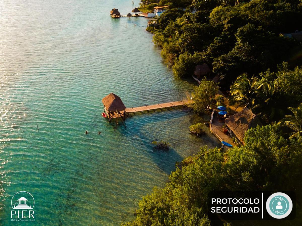 Hotel Wayak Bacalar - Todo Incluido Экстерьер фото
