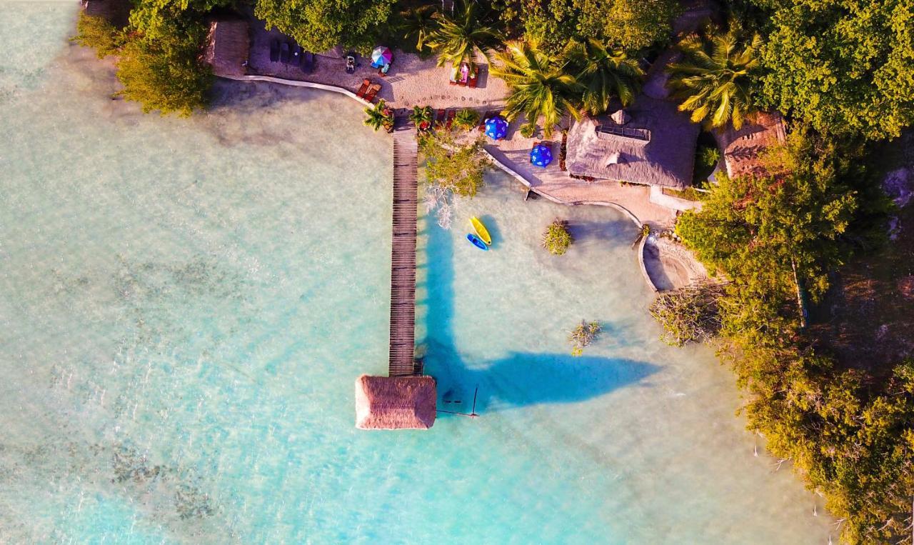 Hotel Wayak Bacalar - Todo Incluido Экстерьер фото