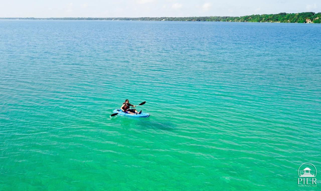 Hotel Wayak Bacalar - Todo Incluido Экстерьер фото