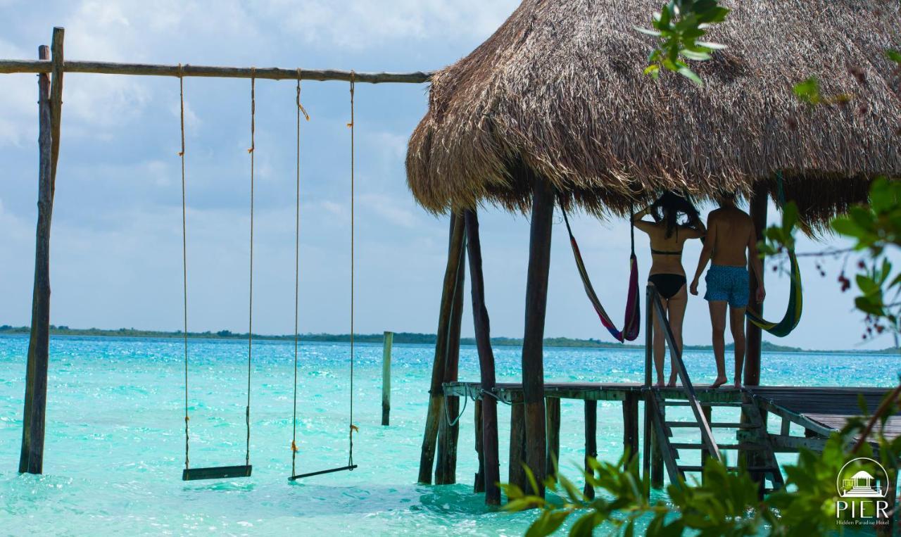 Hotel Wayak Bacalar - Todo Incluido Экстерьер фото