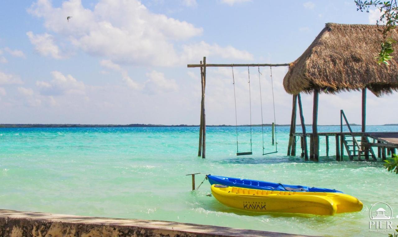 Hotel Wayak Bacalar - Todo Incluido Экстерьер фото