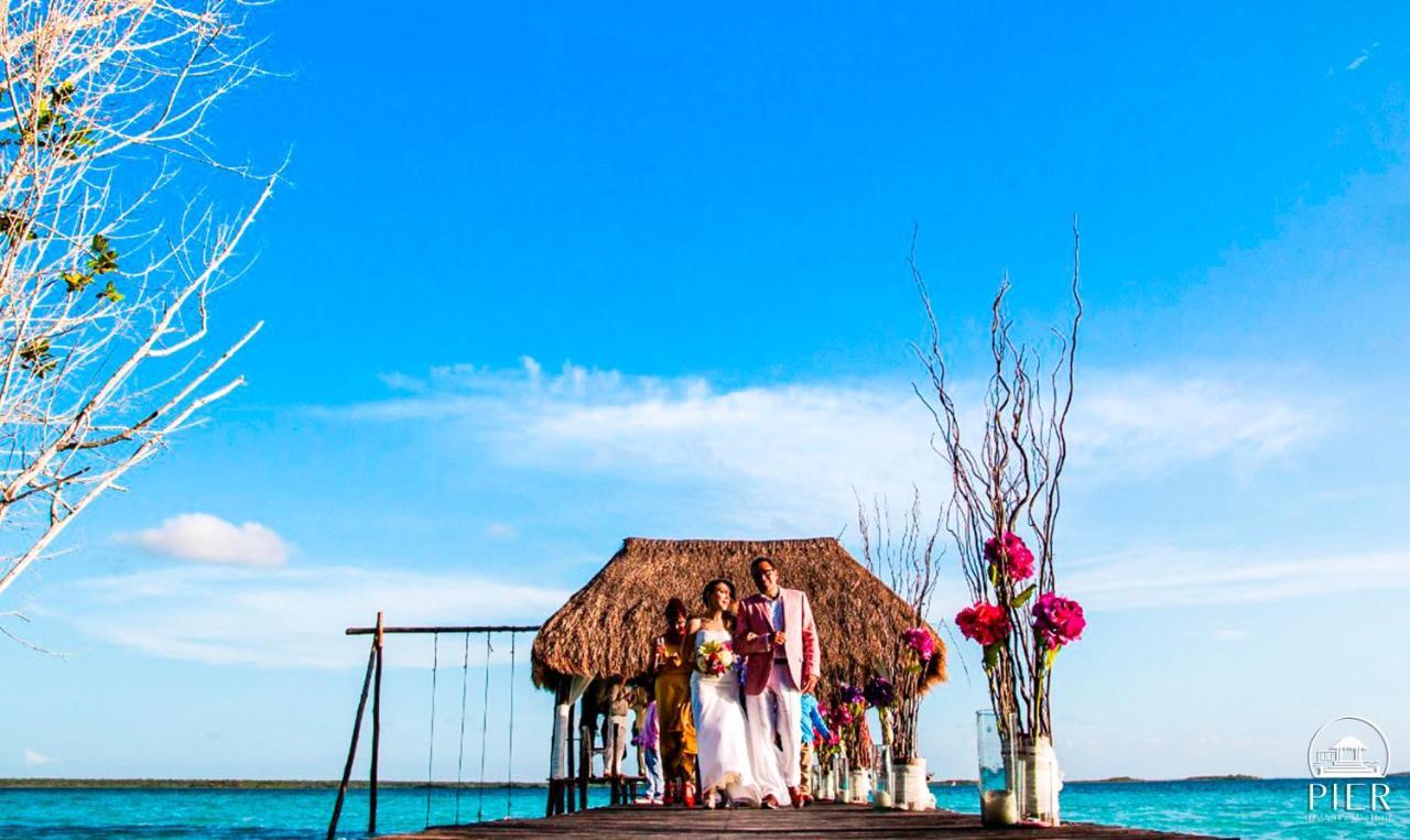 Hotel Wayak Bacalar - Todo Incluido Экстерьер фото
