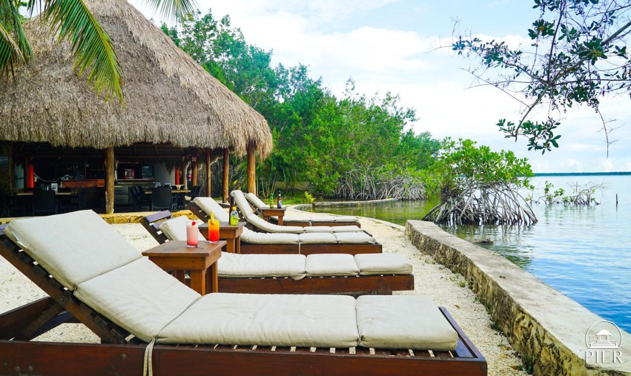 Hotel Wayak Bacalar - Todo Incluido Экстерьер фото