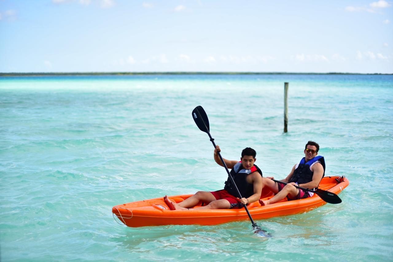 Hotel Wayak Bacalar - Todo Incluido Экстерьер фото