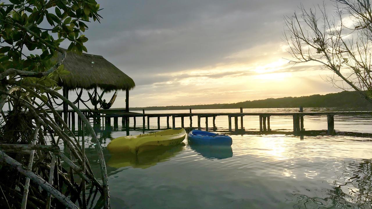 Hotel Wayak Bacalar - Todo Incluido Экстерьер фото