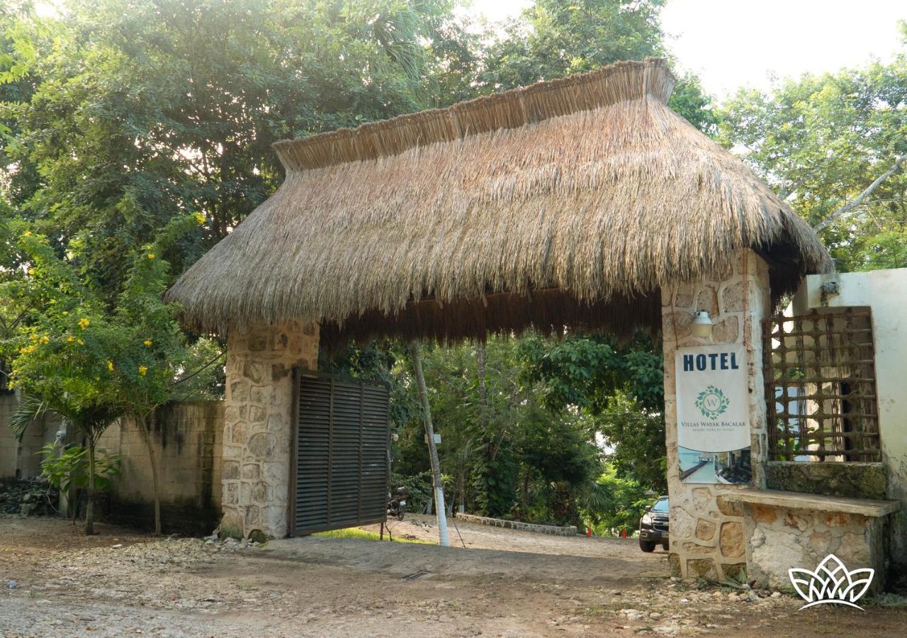 Hotel Wayak Bacalar - Todo Incluido Экстерьер фото